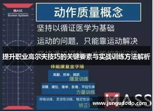 提升职业高尔夫技巧的关键要素与实战训练方法解析